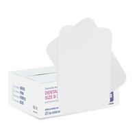 LA MIERE Paper Sanitary Covers, White, Rectangular, Size B Dental, Surgical, Medical Tray Liners, 8.5' x 12.25', 1000 Pack
