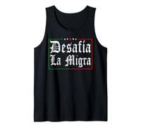 La Migra Immigration Protest Signs Unity Tank Top
