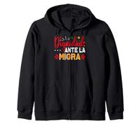 La Migra Immigration Protest Signs Unity Zip Hoodie