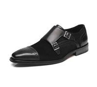 La Milano Men Dress Shoes Lace Up Oxford Classic Plain Toe Modern Formal Leather Shoes for Men