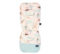 La Millou Organic Jersey Collection - Stroller PAD - Dundee & Friends Pink - Velvet Smoke Mint