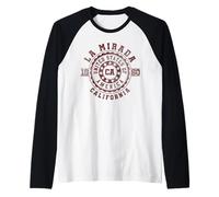 La Mirada CA | California | Vintage City Apparels Raglan Baseball Tee