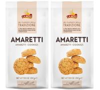 La Mole - Amaretti Biscuits (200g, Pack of 2) | Sweet & Crunchy