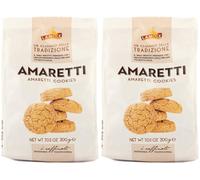 La Mole - Amaretti Biscuits (200g, Pack of 2) | Sweet & Crunchy | Gourmet Artisan Italian Biscuits | Made in Italy