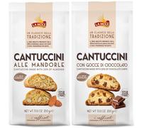 La Mole - Cantuccini Biscuits Selection | Almond (200g) & Chocolate (200g)