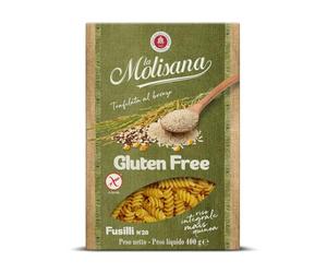 La Molisana Gluten-Free Fusilli No. 28, Rice & Quinoa Pasta - 400 g pack