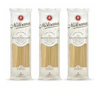La Molisana Spaghettoni Bronzed No.15 - Premium Italian Dried Pasta, 3 × 500g Pack - Slow-Dried, Bronze-Cut, Authentic Durum Wheat