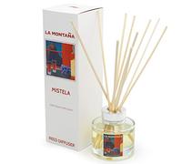 La Montaña Reed Diffuser Mistela | Large Reed Diffuser Scent Inspired by Spain | Fill Your Home with Our Essential Oil Room Fragrance | Raisin Liqueur Dessert Wine with Spices & Coffee