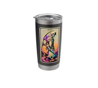 La Mort (Death) Tarot Inspired Art Stainless Steel Insulated Tumbler
