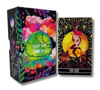 La Muci Fairy Tale Tarot Deck with Guidebook - 78-Card Set with Major & Minor Arcana, Floral Design, Ideal for Beginners