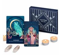 La Muci Fantôme Reborn Tarot and Oracle Deck Set, Deluxe Box with Guidebook, 78-Card Tarot and Oracle Cards with Augmented Reality Experience, Modern Mystical Deck for Self Reflection