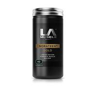 LA Muscle Norateen Gold (42 Capsules - 2 Pack) 100% Natural Extreme Muscle Gain Formula Weight Gain Pills Based Supplement Refined Over 20 Years Ultimate Mass Gain with Zero Oestrogen Build Up