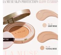 La Muse Skin Protection Glow Cushion 21 LIGHT BEIGE