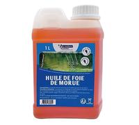 La Nantaise de Nutrition Cod Liver Oil 1 Litre for Baits, Boilies, Pellets and Primers Powerful Attractive for Sea or River Fishing Highly Odourful and Appetitive Oil