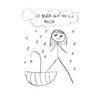 la niña que no se moja