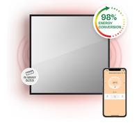 La Palma 500 smart 2-in-1 heater infrared convector 60x60cm 500W mirror front