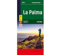 La Palma, Hiking Map 1:30,000 scale