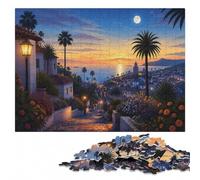 La Palma Sunset Wooden Puzzle 1000 Pieces