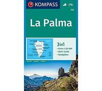 La Palma WK 232: Wandelkaart Schaal 1 : 50.000 (Kompass Wanderkarten)