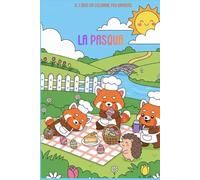 La Pasqua: Il libro da colorare per bambini