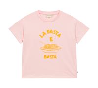 La Pasta E Basta organic cotton T-shirt Pale Pink 4 years