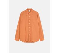 La Paz Bastos Loose Fit Button Down Shirt - Clay - Orange / L