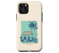La Paz Mexico Souvenir Baja California Sur Vintage Art Case for iPhone 11 Pro