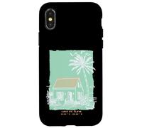 La Paz Mexico Souvenir Baja California Sur Vintage Art Case for iPhone X/XS