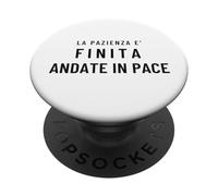 La pazienza è finita. Andate in pace. PopSockets Adhesive PopGrip