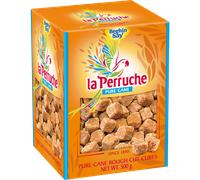 La Perruche Pure Cane Rough Cut Sugar Cubes - Brown 500G