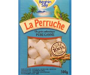 La Perruche White cane sugar cubes, pack of 4 (4 x 500 g)
