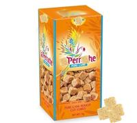 La Peruche Pure Cane Rough Brown Cut Cubes 1kg | Ideal for Tea and Coffee