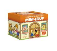 La petite bibliothèque Mini-Loup 2 avec 5 livres: Avec 5 livres : Mini-Loup pompier ; Mini-Loup champion de foot ; Mini-Loup au poney-club ; Mini-Loup super-héros ; Mini-Loup et les pirates