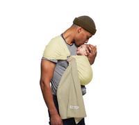 La Petite Escarf, Without Knot, Pistacchio, Cappuccino (Reversible) | Installed in 45s - Birth to 14kg - Physiological Sling Baby Sling (Vanilla, Eucalyptus (Reversible))