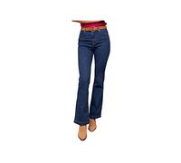 LA PETITE ETOILE Flare Lancelot Jeans Blue, Blue, UK 8