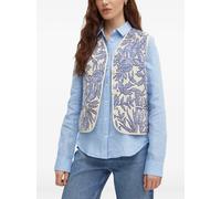 La Petite Française Gamin floral print waistcoat - Blue 34-38