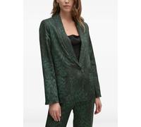 La Petite Française Vaporeuse printed blazer - Green 34-38