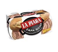 La Piara Black Lid Pork Figaro Pate - Pack of 2 x 115 g - Total 230 g