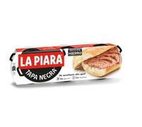 La Piara Tapa Negra Original Pork Pâté - 2 x Triple Pack Bundle (6 Cans x 75g) - Spain's No.1 Authentic Recipe - Ingredients - Smooth & Savoury, Gluten Free
