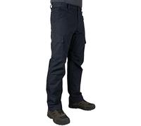 LA Police Gear LAPG Men's Urban Ops Tactical Pants, Gusseted Crotch, Ripstop, Water & Stain Resistant Work Pants for Men, Navy, 34W x 30L