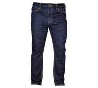LA Police Gear Men's Terrain Flex Tactical Jeans, Comfortable Stretch Denim Jeans for Men, EDC Stretch Waistband Jeans, Straight Fit/Dark Wash, 30W / 30L