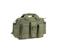 LA Police Gear Tactical Bail Out Gear Bag, Emergency/Survival Bug Out Bag, Handgun Range Bag w Shoulder Strap & Carry Handle - Foilage
