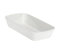 la Porcellana "Anghiari Rectangular Baking Dish Gift Box, White, 26 x 15 cm