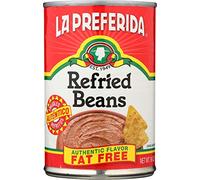 La Preferida Authentic Flavour Fat Free Refried Beans 454 g (Pack of 3)