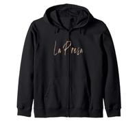 La Presa California Vintage elegant design Zip Hoodie