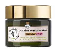 La Provençale Bio - Certified Organic Anti-Ageing Radiance Rose Cream - AOP Provence Organic Olive Oil - For All Skin Types - 50 ml