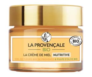 La Provençale Bio Nutritive Honey Cream - Organic Flower Honey IGP Provence and Organic Olive Meat - For All Skin Types, Even the Most Sensitive Skin - 50 ml