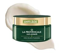 La Provençale La Crème de Jouvence Anti-Age Bio 50ml | 98% ingredients of natural origin, hyaluronic acid, omegas olive oil, smooths fine lines, melting texture