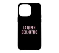 La queen dell'office Regina Ufficio Divertente Lavoro Donna Case for iPhone 14 Pro Max