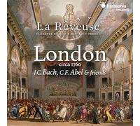 LA REVEUSE - LONDON CIRCA 1760 J.C. BACH C.F. ABEL FRIE - CD - J3z
